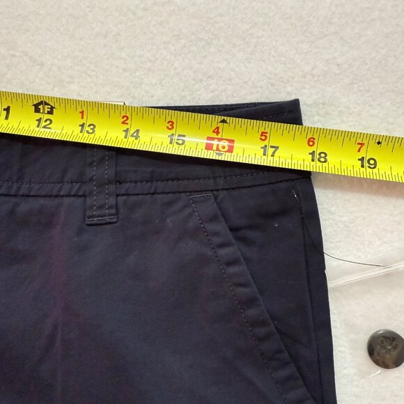 Liz Claiborne Women's Stretch Classic Navy Chino Pants 12 Tall NWT - Picture 8 of 11